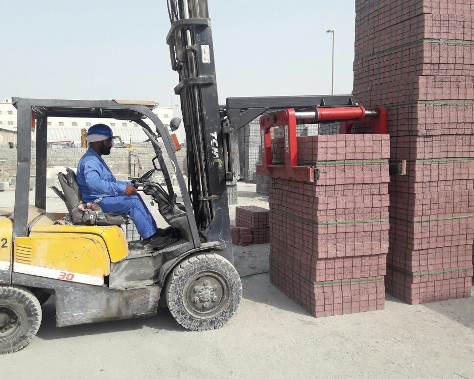 B&B Attachments provide Handling Solutions to Emirates Concrete Manufacturer