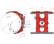 T458R Rotating Tyre Clamp